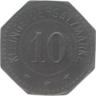 10 Pfennigs - Riesenburg back