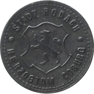 10 Pfennigs - Rodach front