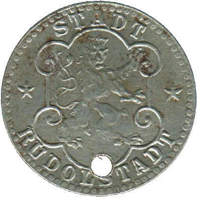 10 Pfennigs - Rudolstadt front