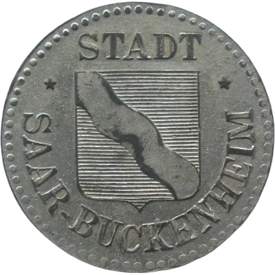 10 Pfennigs - Saar-Buckenheim ND front