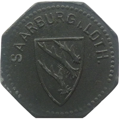 10 Pfennigs - Saarburg in Lothringen front