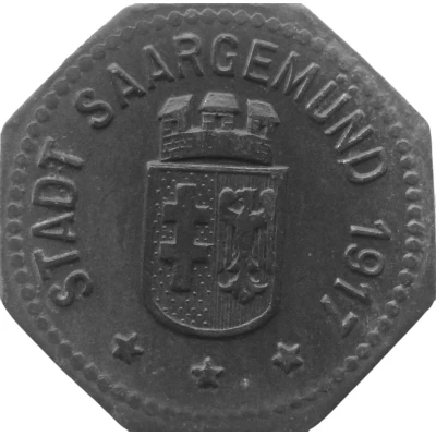 10 Pfennigs - Saargemünd front