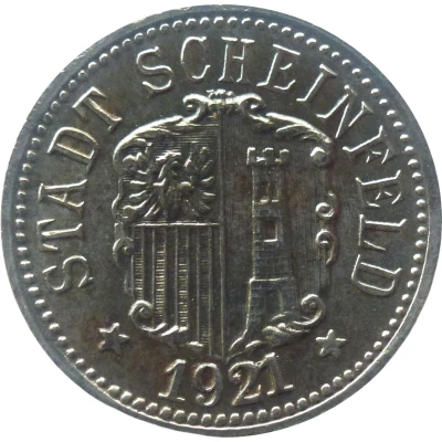 10 Pfennigs - Scheinfeld front