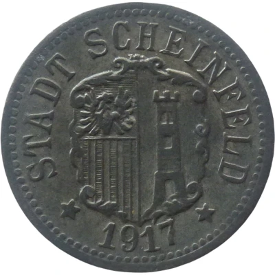 10 Pfennigs - Scheinfeld front