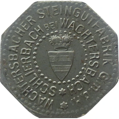 10 Pfennigs - Schlierbach (Wächtersbacher Steingutfabrik G.m.b.H) ND front