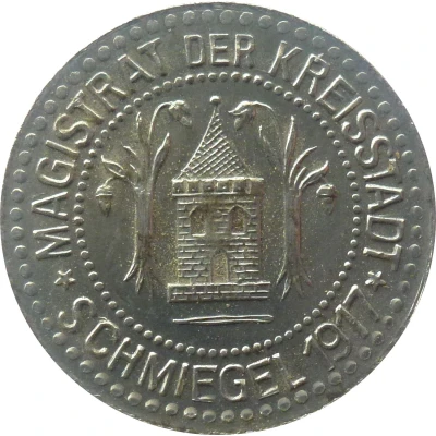 10 Pfennigs - Schmiegel front