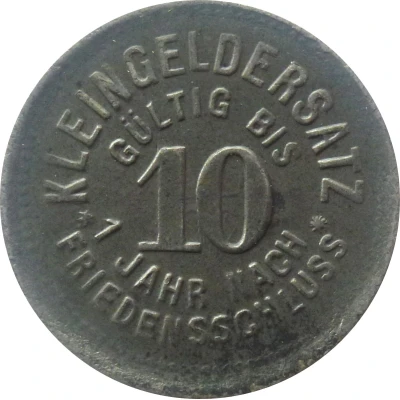 10 Pfennigs - Schmölln back