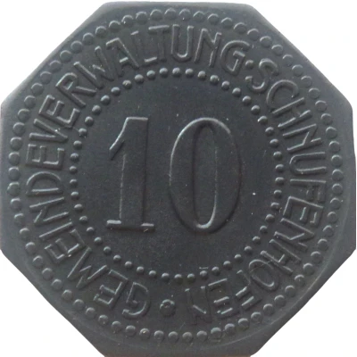 10 Pfennigs - Schnufenhofen ND front