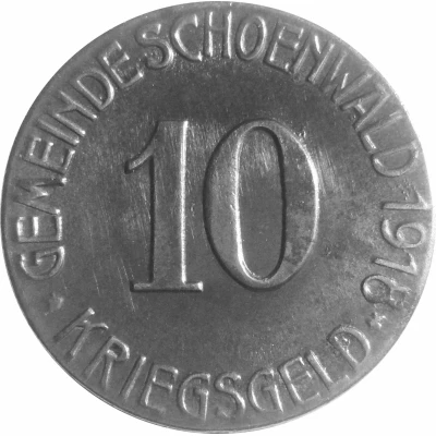 10 Pfennigs - Schönwald front