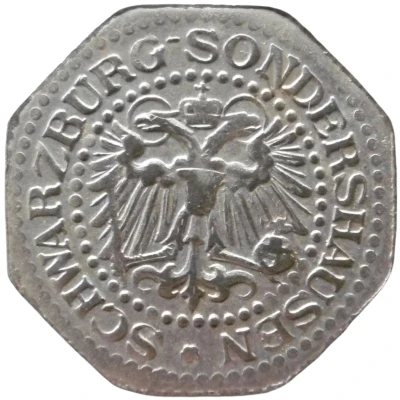 10 Pfennigs - Schwarzburg-Sondershausen ND front