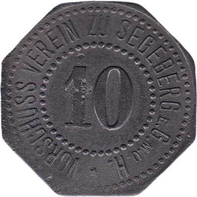 10 Pfennigs - Segeberg ND front