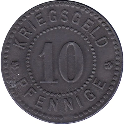 10 Pfennigs - Siegen back