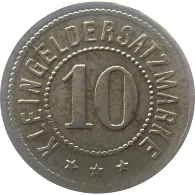 10 Pfennigs - Siersleben back