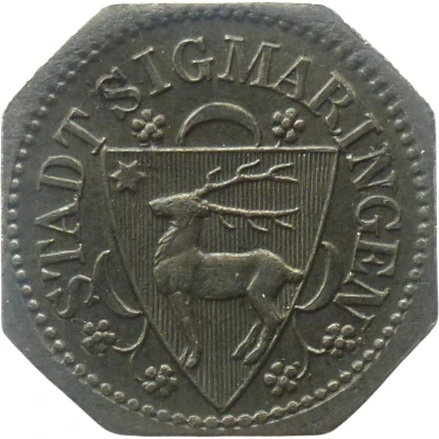 10 Pfennigs - Sigmaringen front