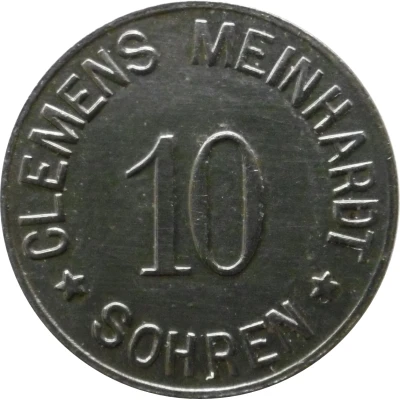 10 Pfennigs - Sohren (Clements Meinhardt) ND front