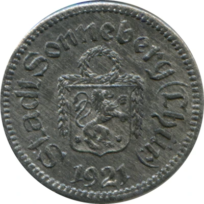 10 Pfennigs - Sonneberg front