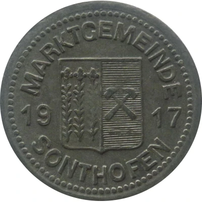 10 Pfennigs - Sonthofen front