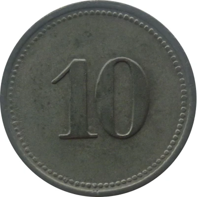 10 Pfennigs - Sonthofen back