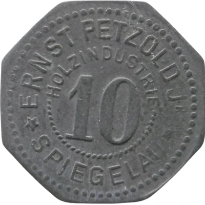 10 Pfennigs - Spiegelau (Ernst Petzold Jr. Holzindustrie) ND front