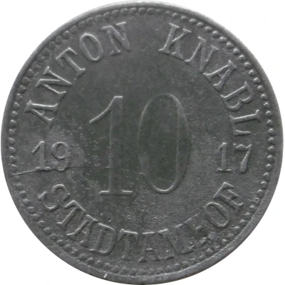 10 Pfennigs - Stadtamhof Anton Knabl front