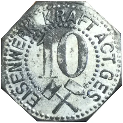 10 Pfennigs - Stolzenhagen (Eisenwerk Kraft) ND front