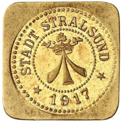 10 Pfennigs - Stralsund Pattern front