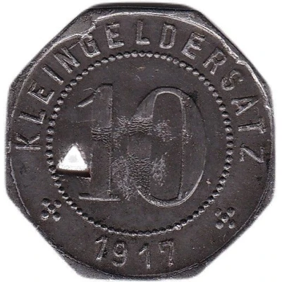 10 Pfennigs - Tübingen back