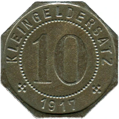 10 Pfennigs - Tübingen back