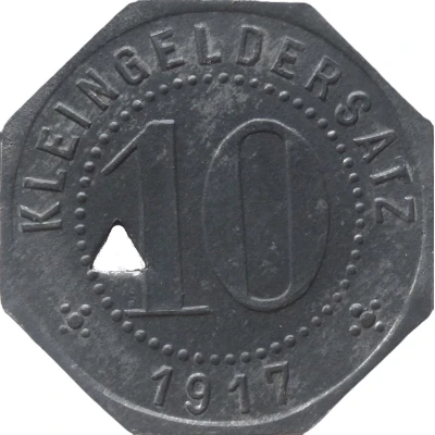 10 Pfennigs - Tübingen back