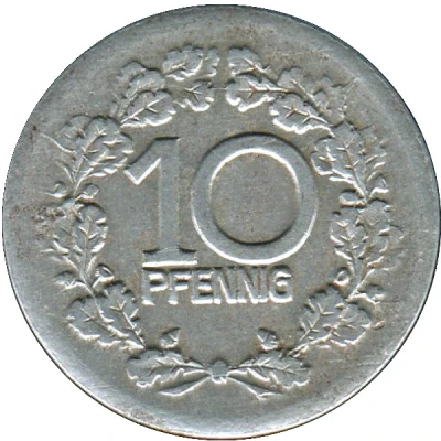 10 Pfennigs - Vohwinkel back