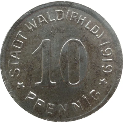 10 Pfennigs - Wald im Rheinland front