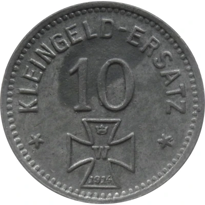 10 Pfennigs - Waldsee back