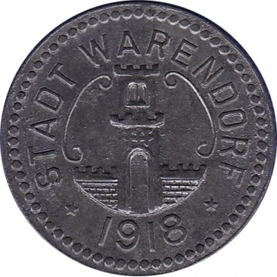 10 Pfennigs - Warendorf front