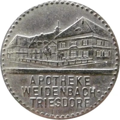 10 Pfennigs - Weidenbach (Apotheke Weidenbach-Triesdorf) ND front