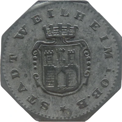 10 Pfennigs - Weilheim front