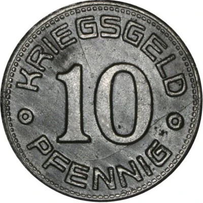 10 Pfennigs - Weissenfels back