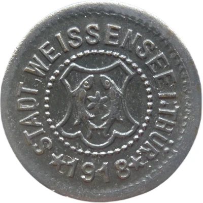 10 Pfennigs - Weissensee in Thüringen front