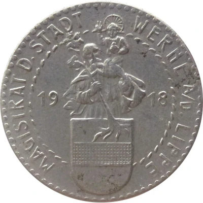 10 Pfennigs - Werne a. d. Lippe front