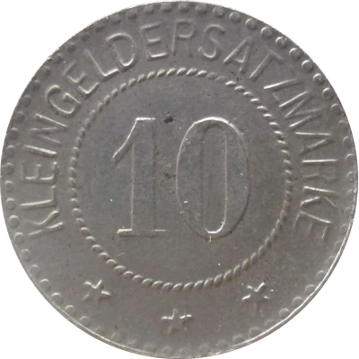 10 Pfennigs - Werne a. d. Lippe back