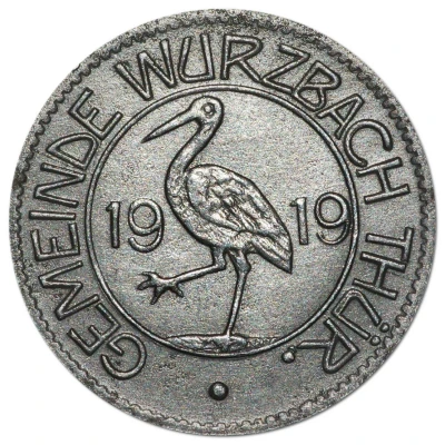 10 Pfennigs - Wurzbach in Thüringen front