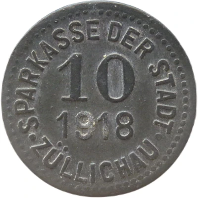 10 Pfennigs - Züllichau front