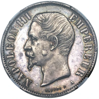 10 Reales - Napoleon III Mule ND front