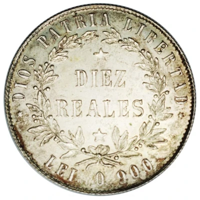 10 Reales Pattern back