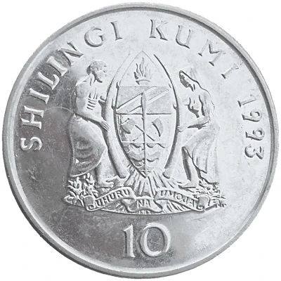 10 Shilingi back