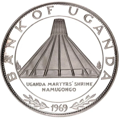 10 Shillings Basilica of the Uganda Martyrs back