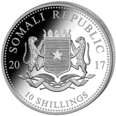 10 Shillings Elephant front