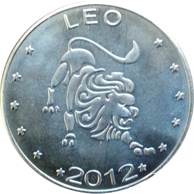 10 Shillings Leo - empty leaves back