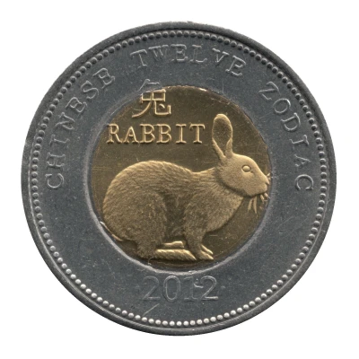 10 Shillings Rabbit; Full leaves back