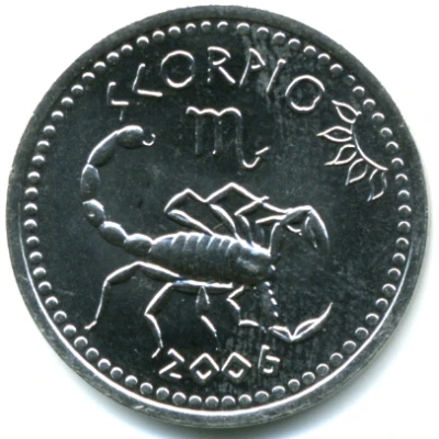 10 Shillings Scorpio back