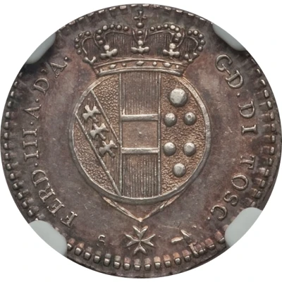 10 Soldi - Ferdinando III front